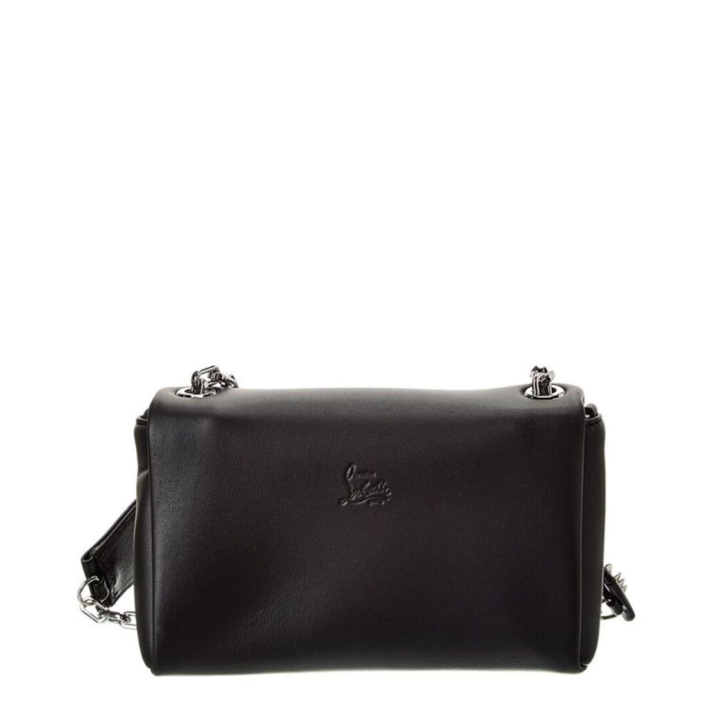 Christian Louboutin Artemis Leather Shoulder Bag, Black - Picture 2 of 4